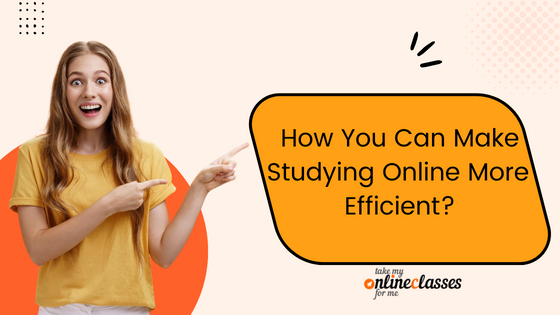 How You Can Make Studying Online More Efficient?